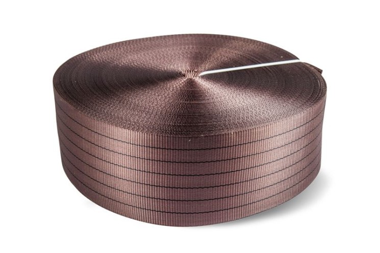 Лента текстильная TOR 6:1 125 мм 21000 кг (коричневый) (Q)