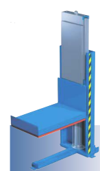 Вертикальная подъемная платформа SH 1-50-10